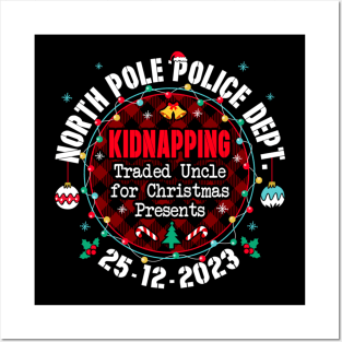 North Pole Police Dept Traded Uncle for Christmas Posters and Art